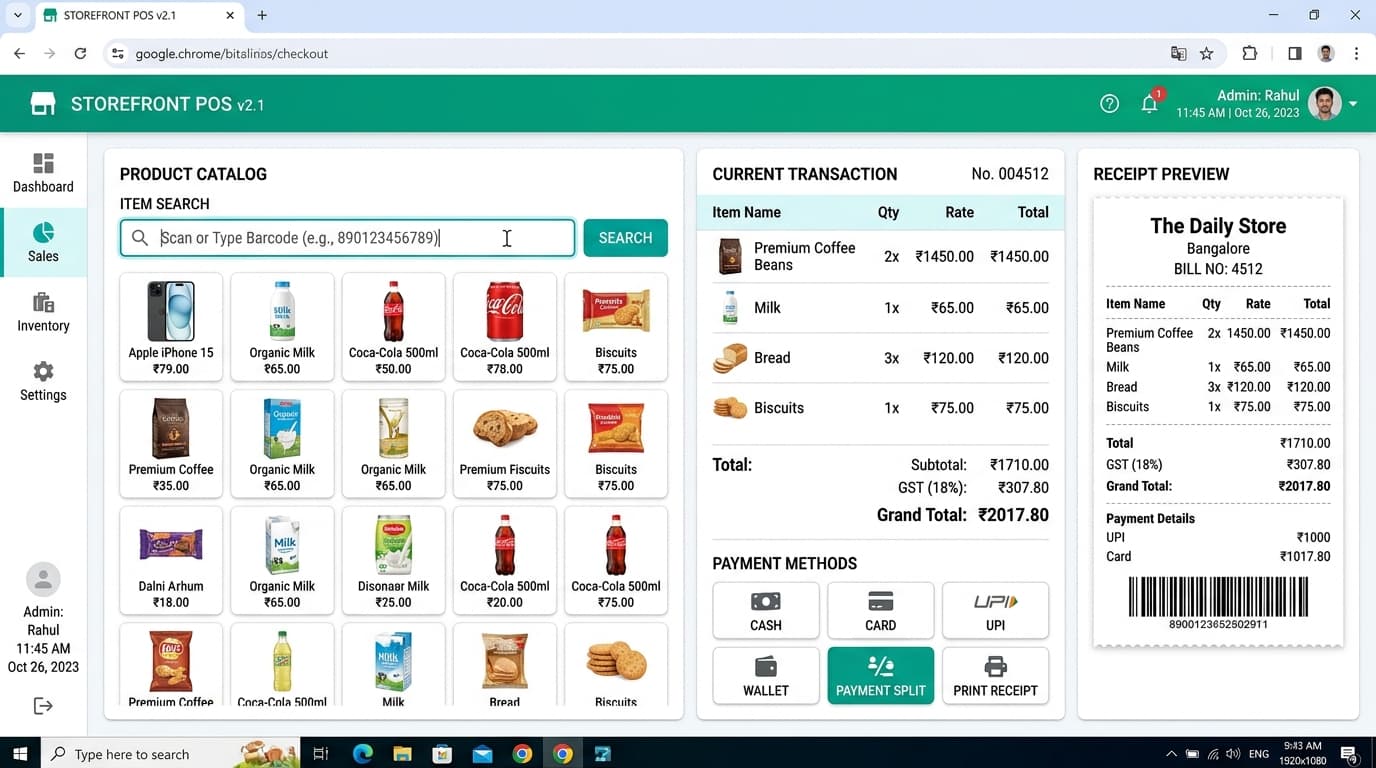 Dolat POS — High-Speed Billing & Invoicing